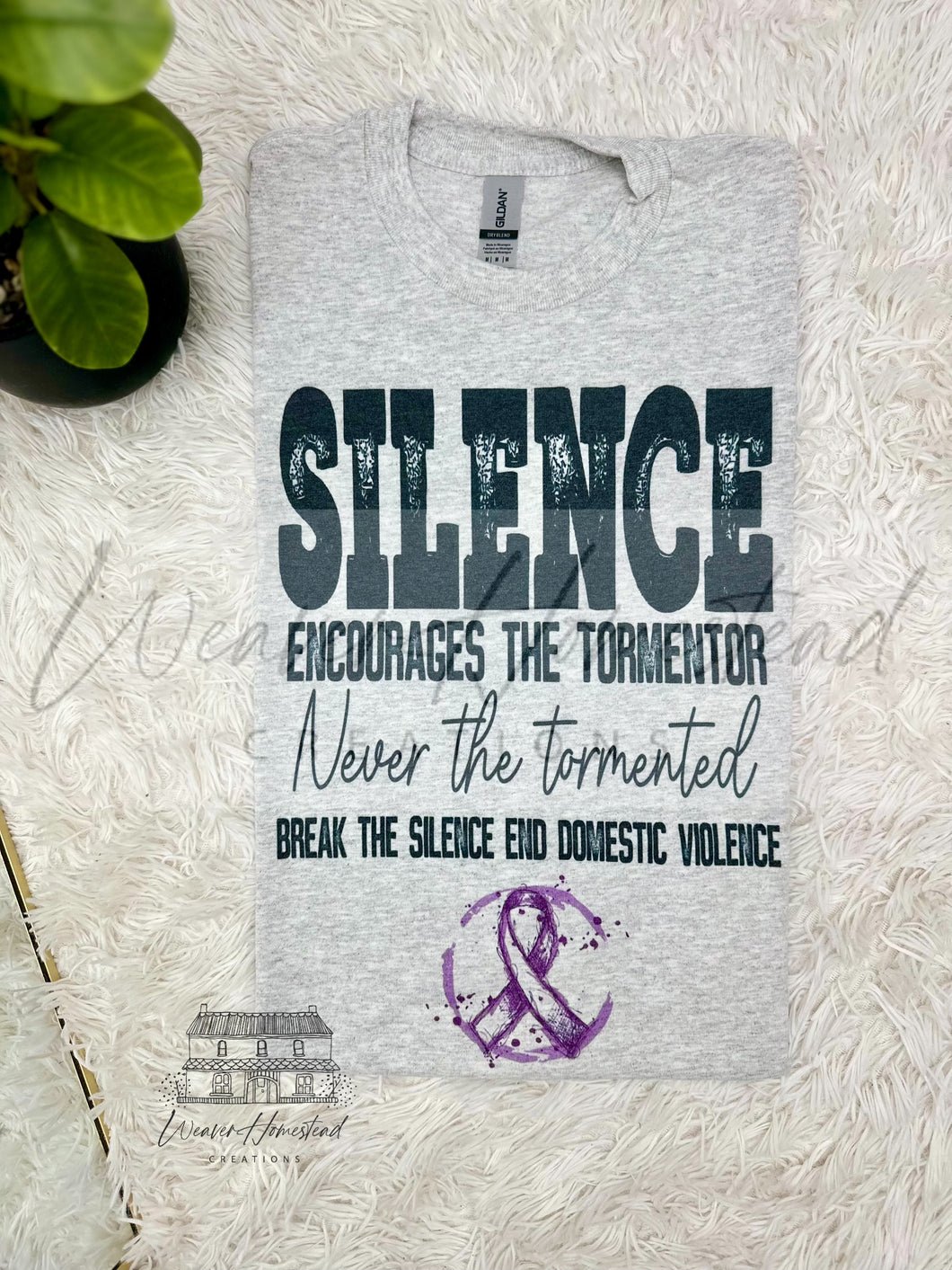 Silence Encourages The Tormenter DV Awareness