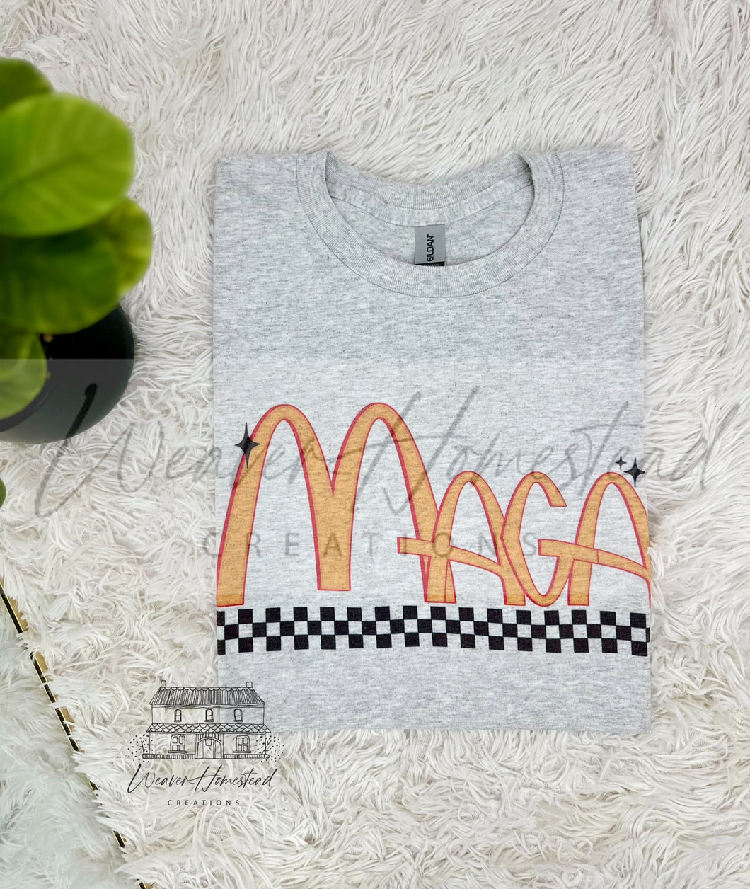 MAGA McDonald’s Style Lettering