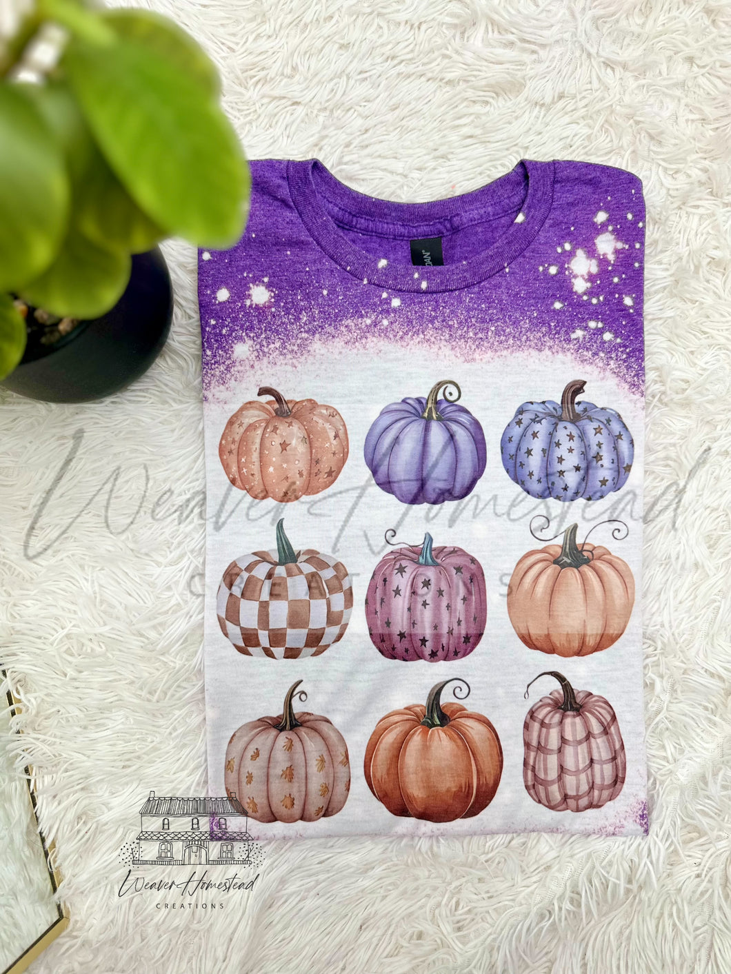 Purple Pumpkin Collage