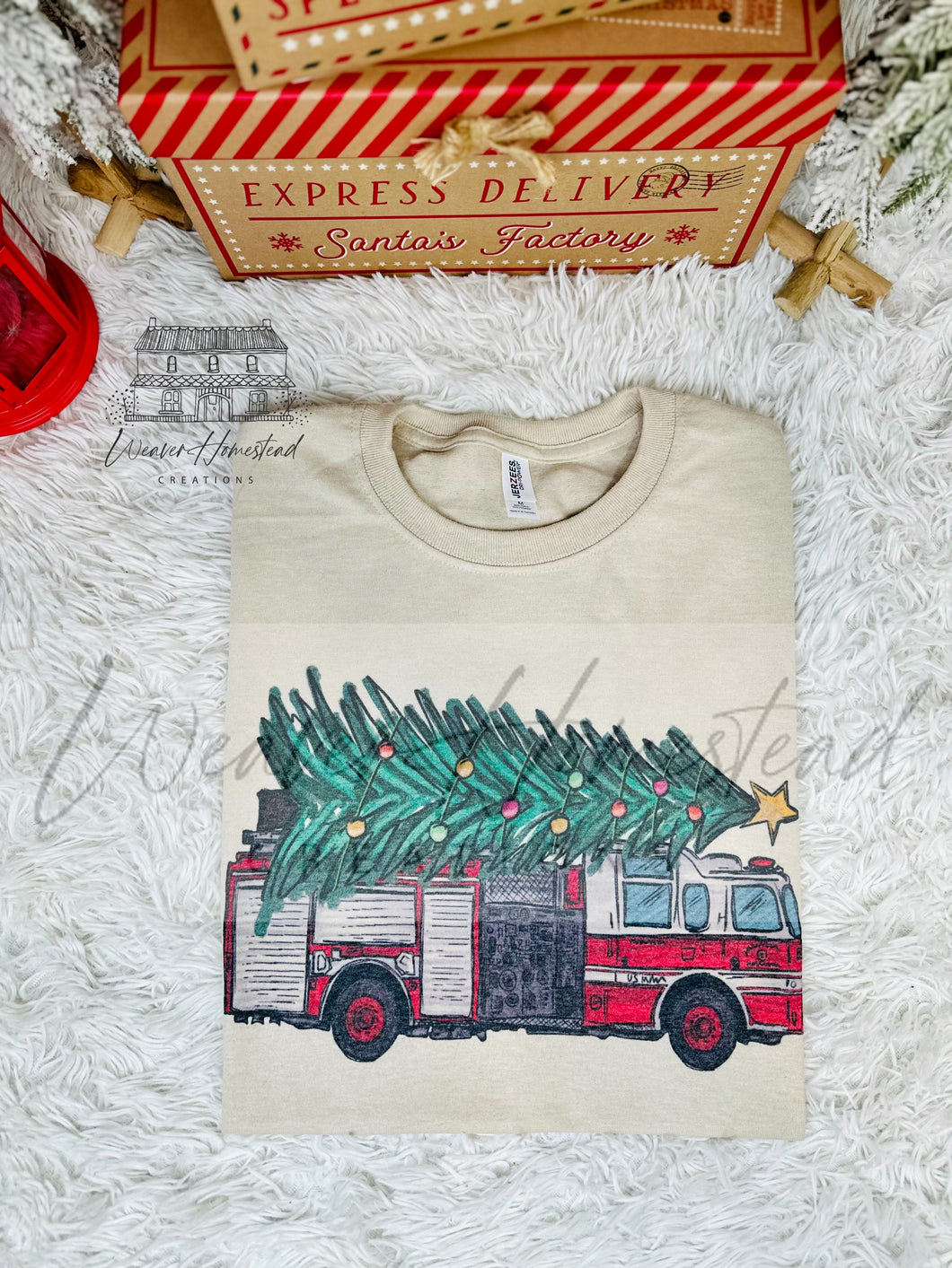 Fire Truck Christmas