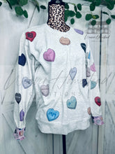 Load image into Gallery viewer, Swiftie Candy Hearts Crewneck !!!NEW!!!
