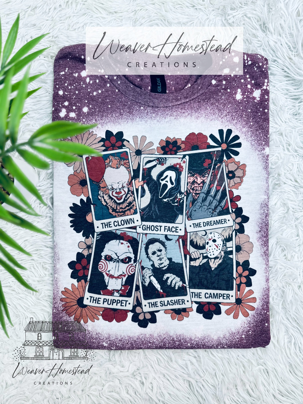 Spooky Floral Polaroids