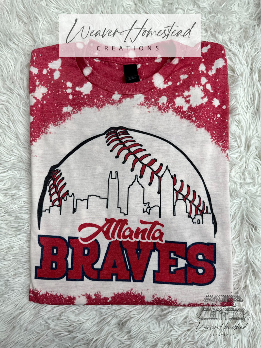 Atlanta Braves City Line Baseball