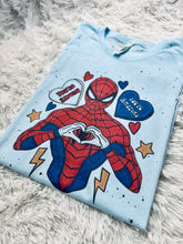 Load image into Gallery viewer, Spider-Man Valentines T-Shirt
