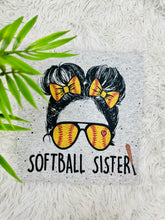 Load image into Gallery viewer, Softball Sister T-Shirt
