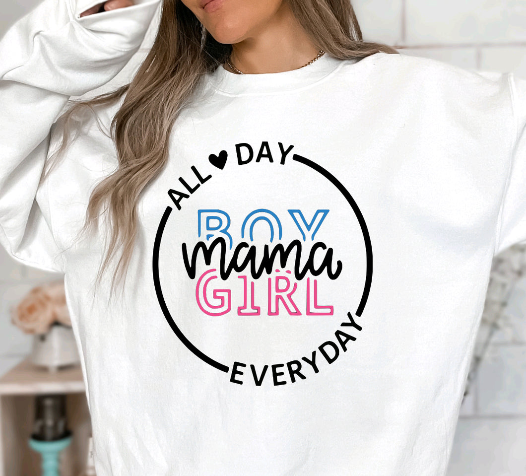 All Day Everyday Boy + Girl Mama